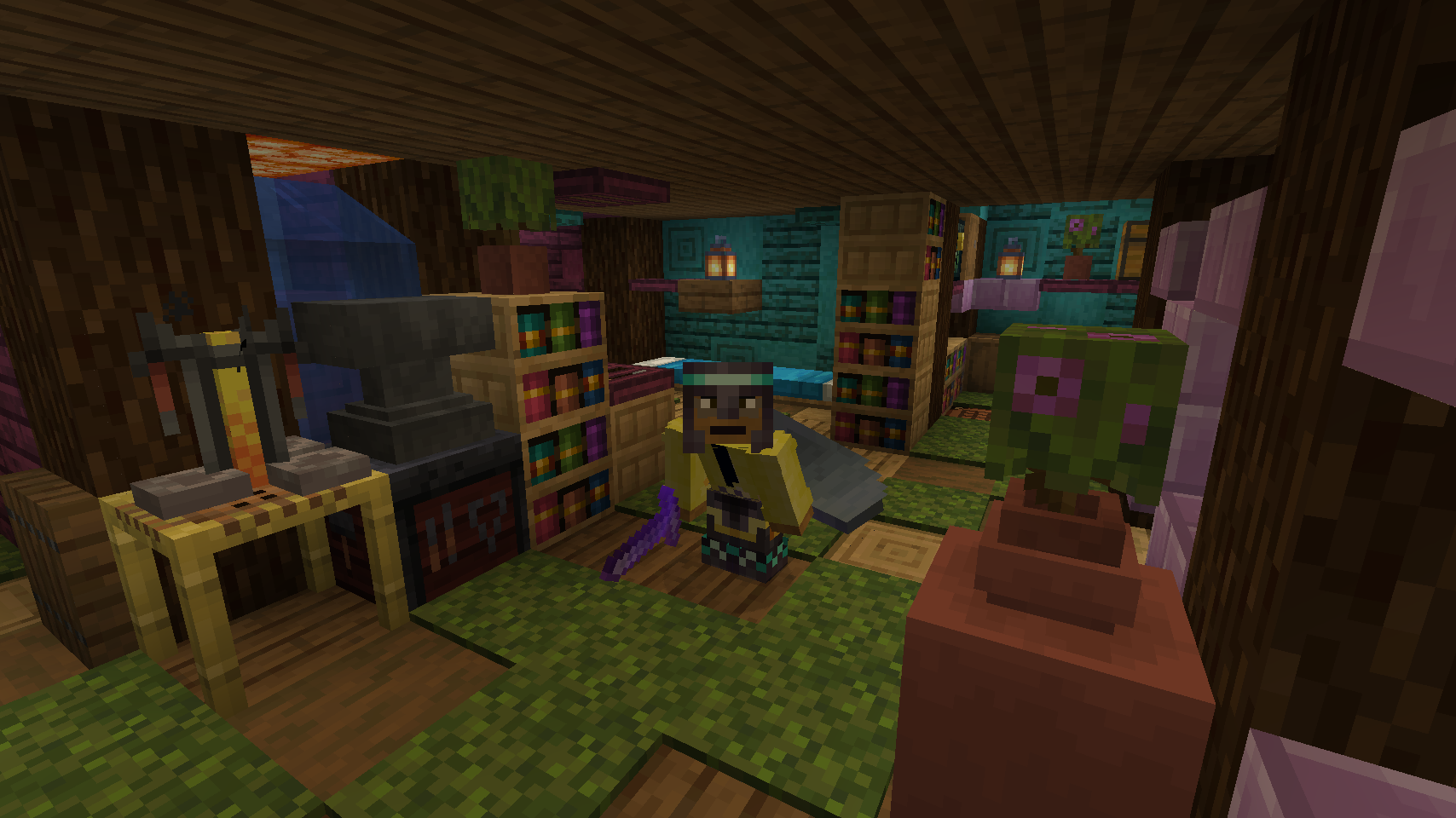 The owner of the Kelds server looking at the camera