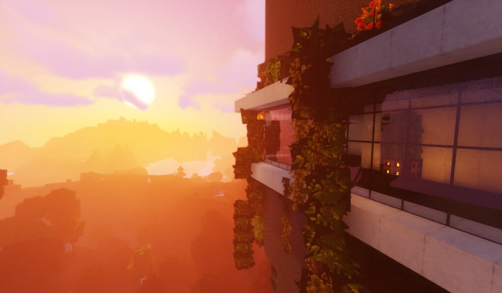 DJ facing a crowd at his deck. Photo with a purple hue