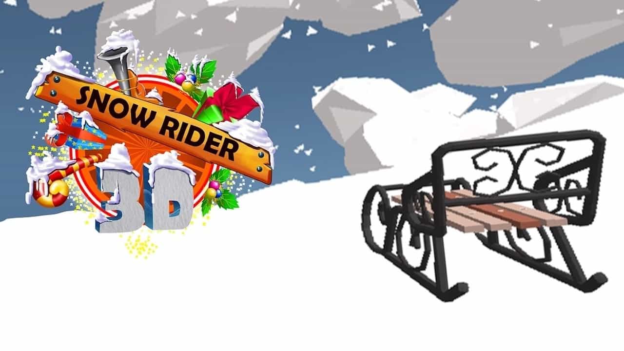 snow rider 3d game